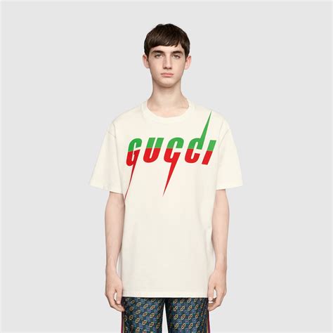 gucci uomo t shirt con serpente|Gucci.